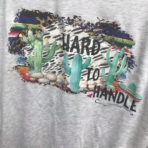 Hard to Handle raglan M